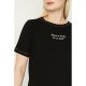 Black Dance It Out Slogan Embellished Tee