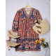 Sweet Child Flower Print Dress