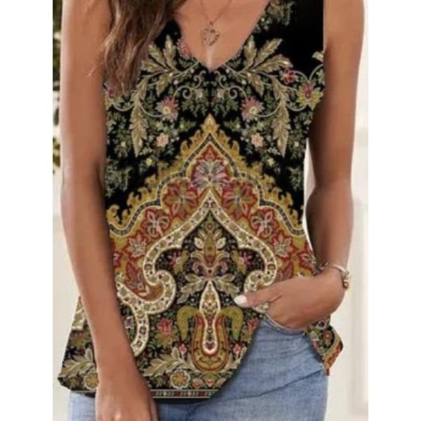 Garden Party Print Tank