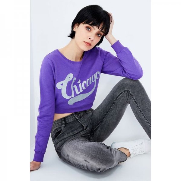 Purple Chicago Sweat