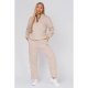 Stone Funnel Neck Sweater And Straight Joggers Set