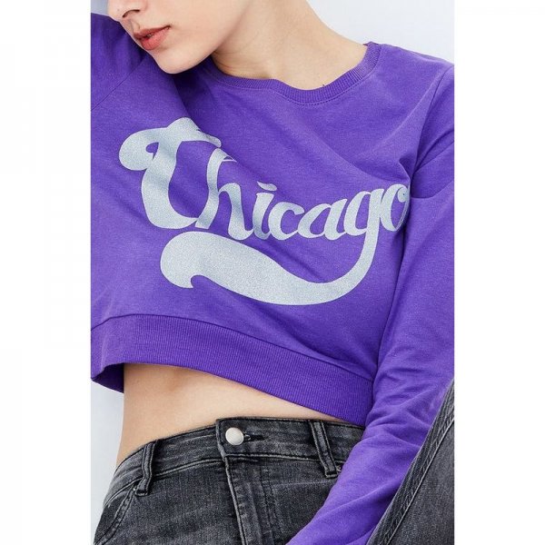 Purple Chicago Sweat